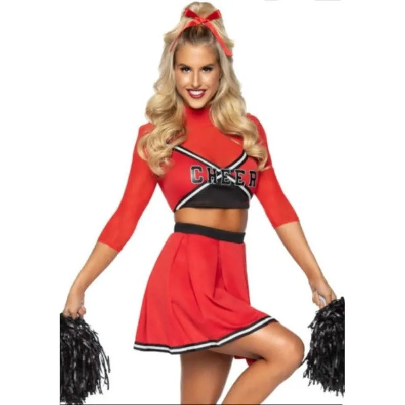 Varsity Babe Cheerleader Ladies Costume