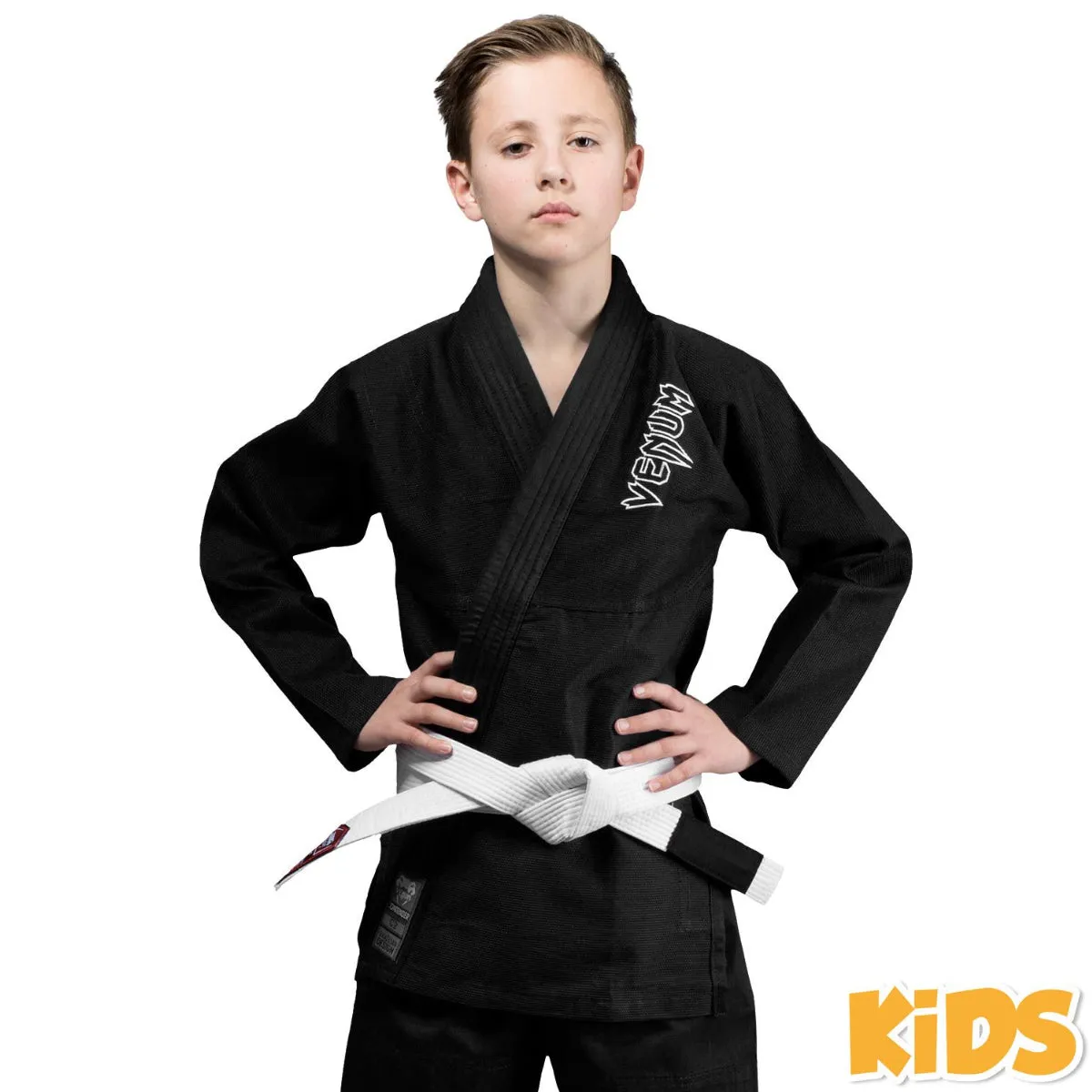 Venum Contender Kids BJJ Gi Black