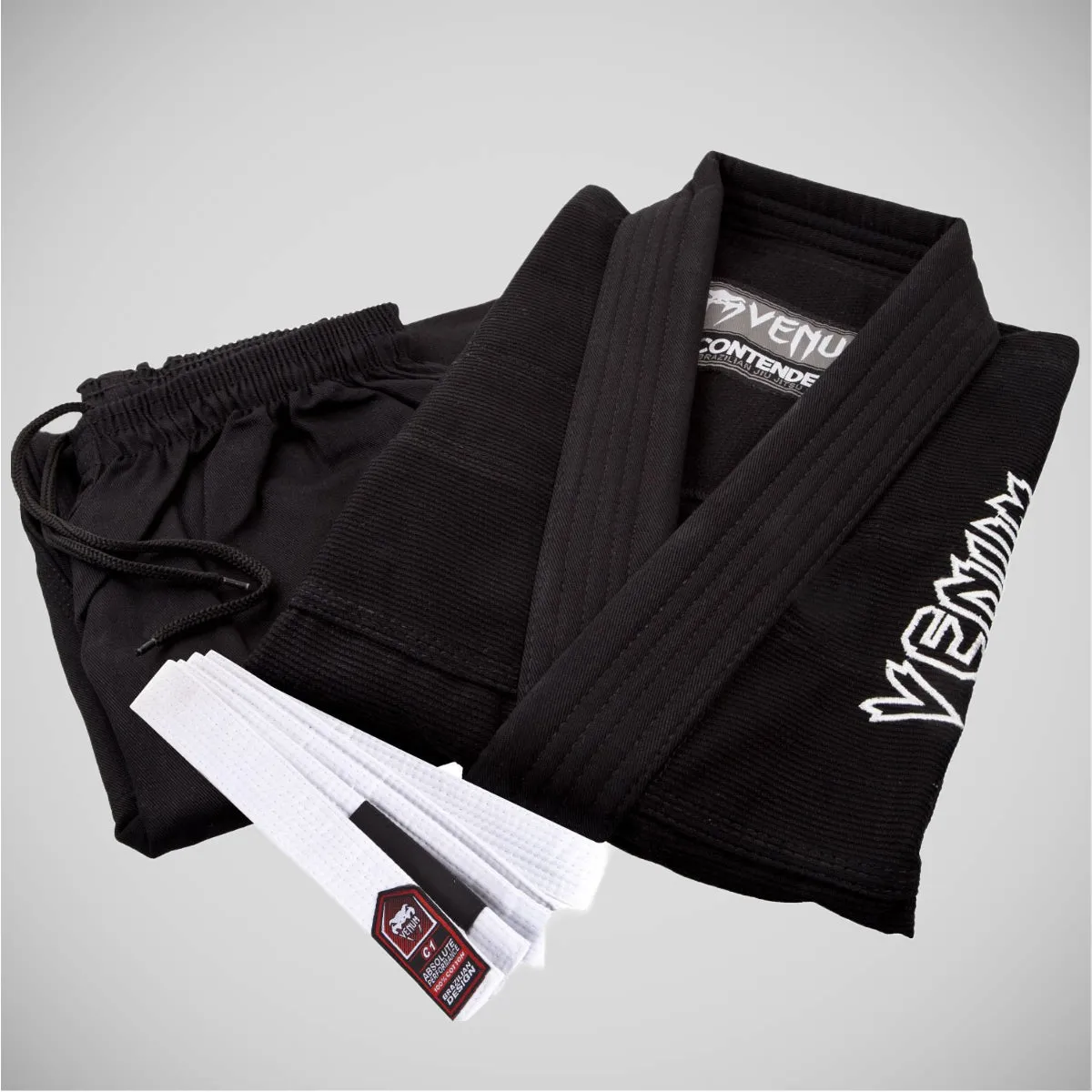 Venum Contender Kids BJJ Gi Black