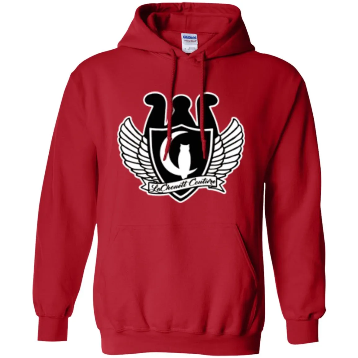 Winged Crown Pullover Hoodie