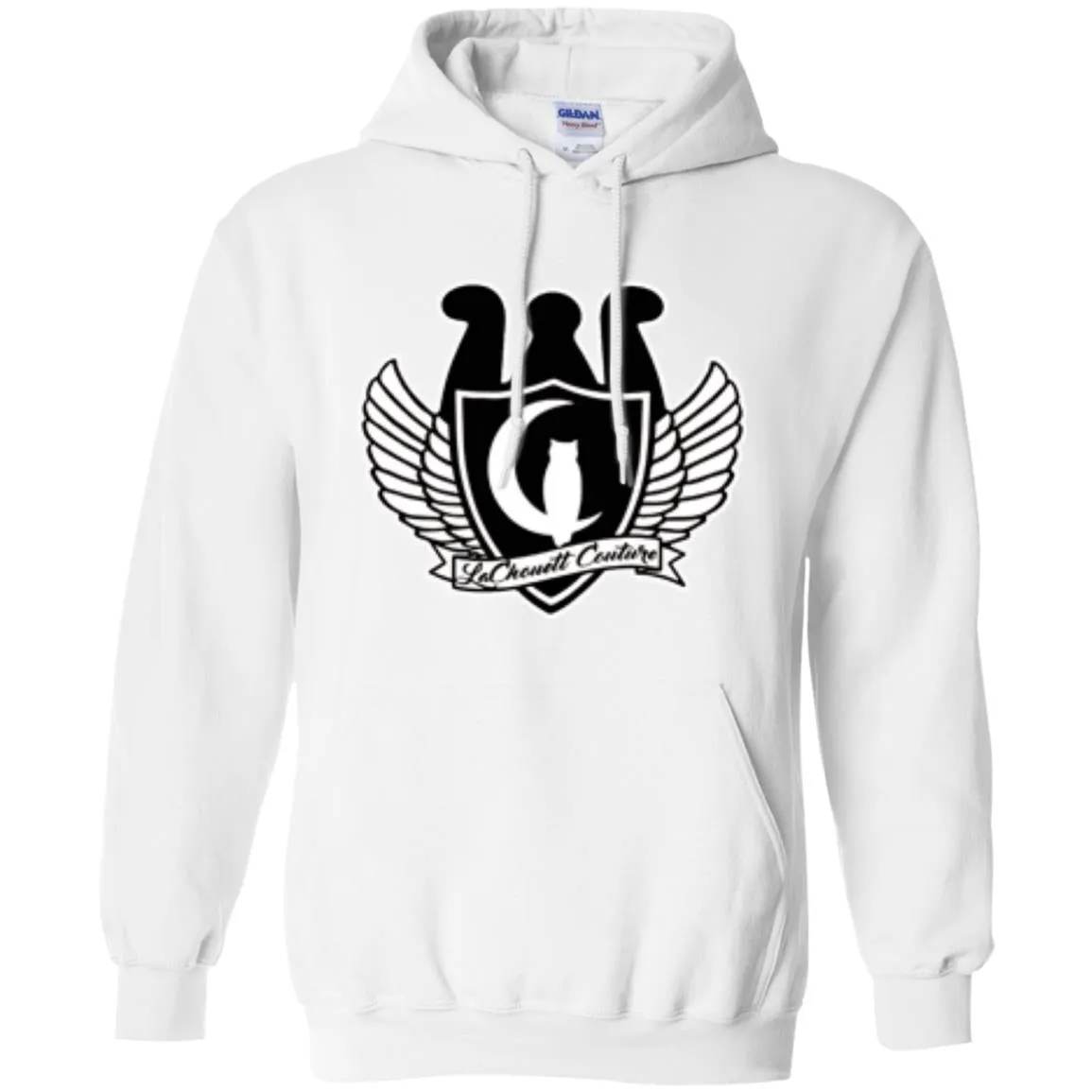 Winged Crown Pullover Hoodie