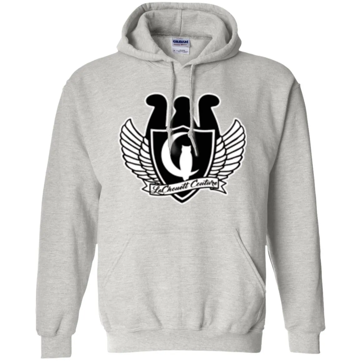 Winged Crown Pullover Hoodie