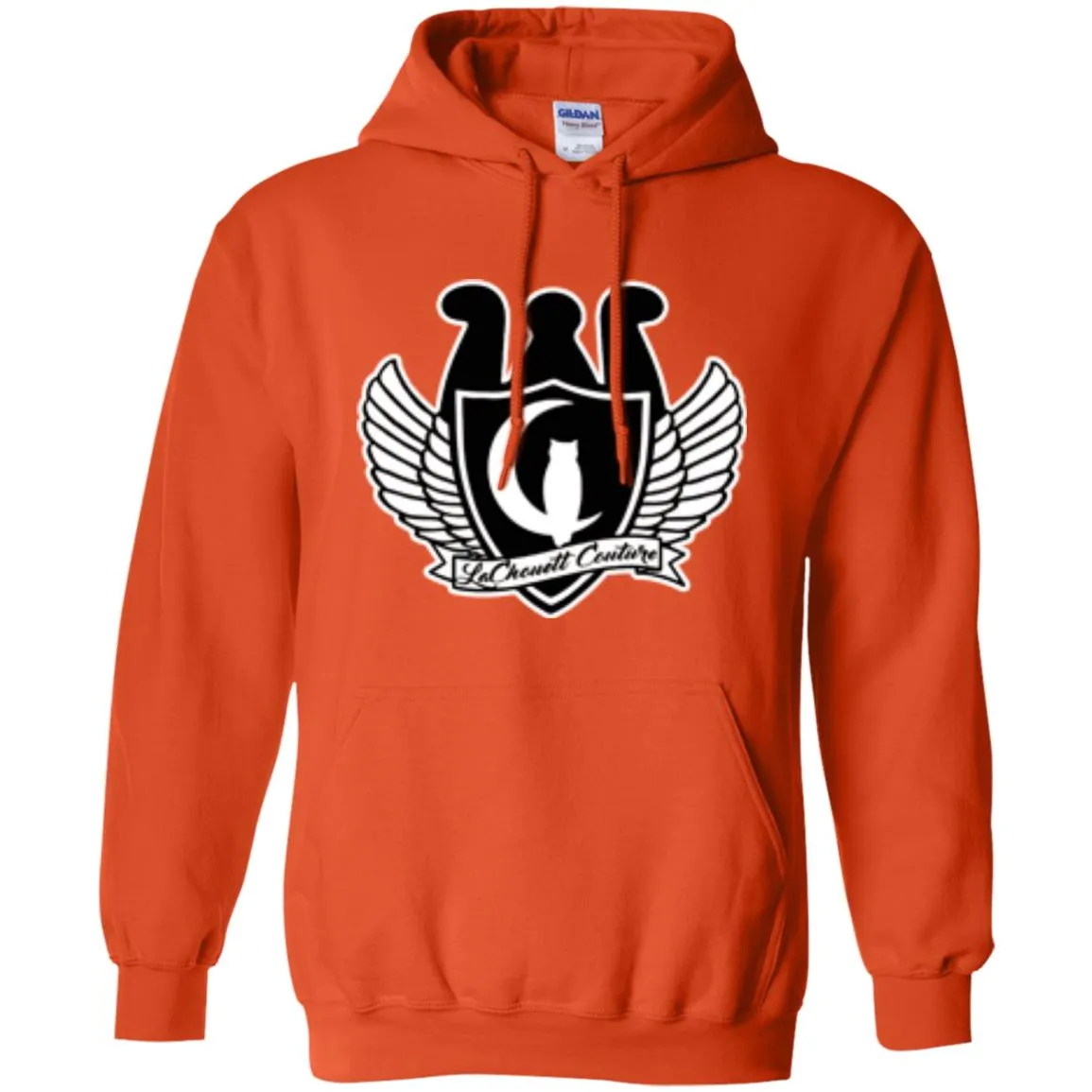 Winged Crown Pullover Hoodie