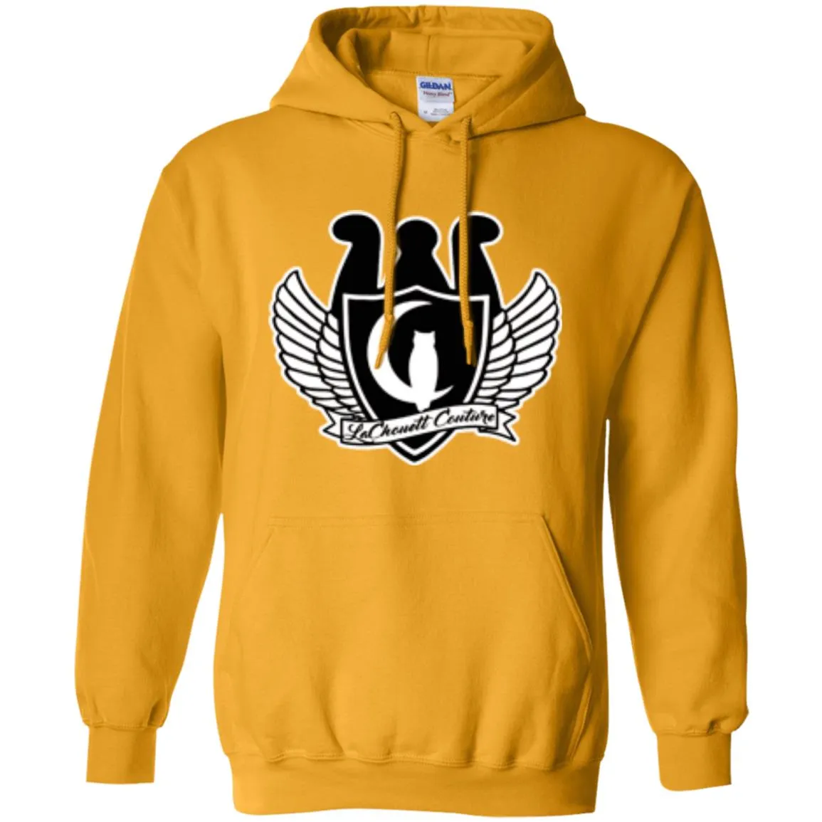 Winged Crown Pullover Hoodie