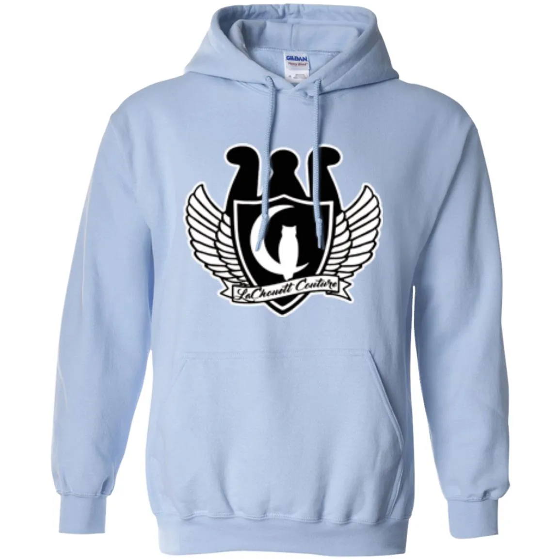 Winged Crown Pullover Hoodie