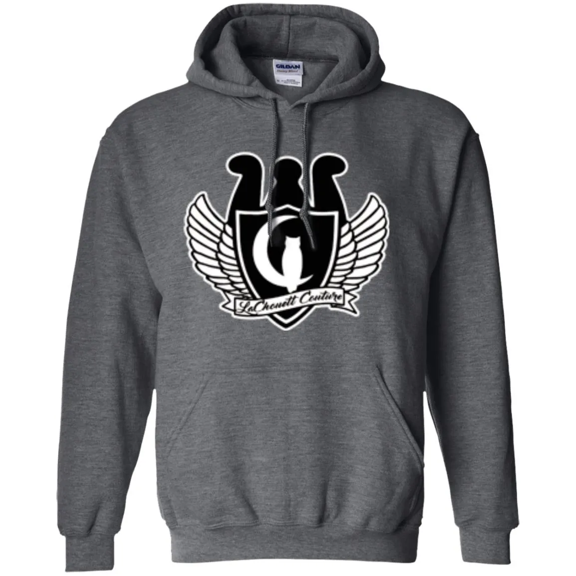 Winged Crown Pullover Hoodie