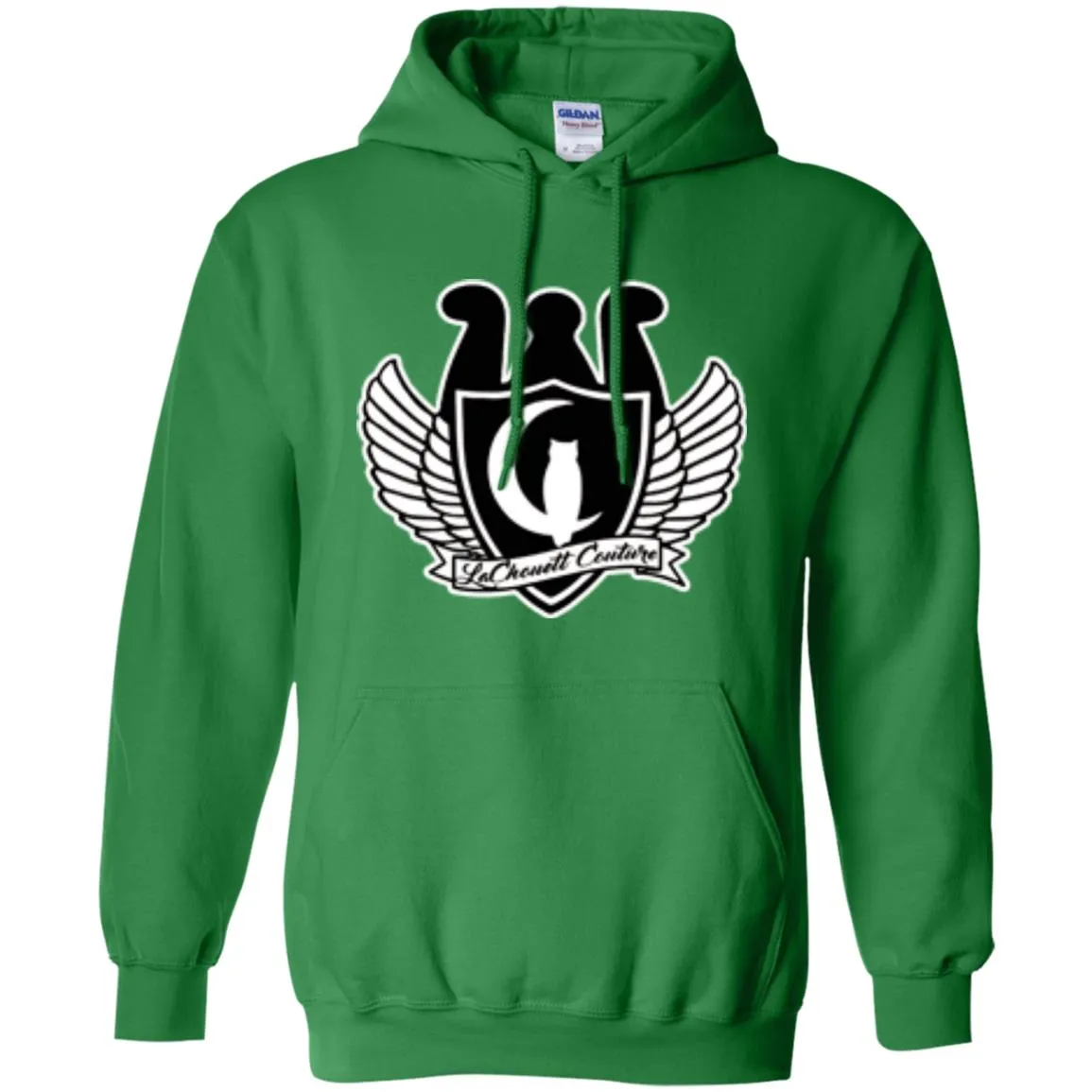 Winged Crown Pullover Hoodie