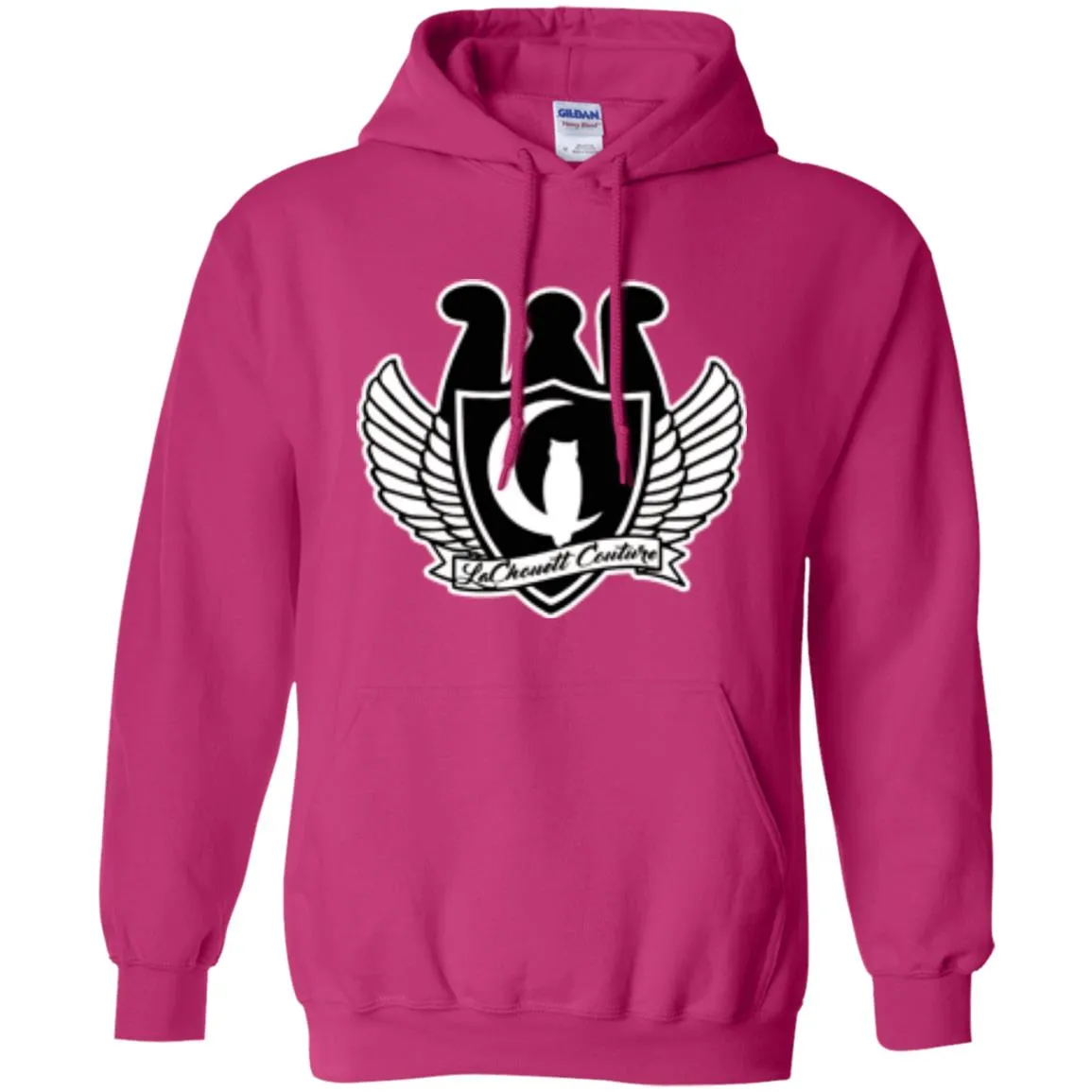 Winged Crown Pullover Hoodie