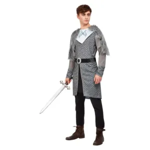 Winter Warrior King Costume-Grey