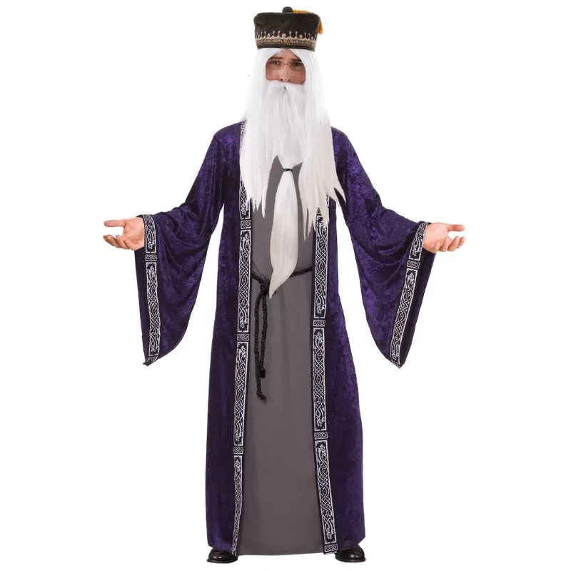 Wizard Coat w/Robe-Adult