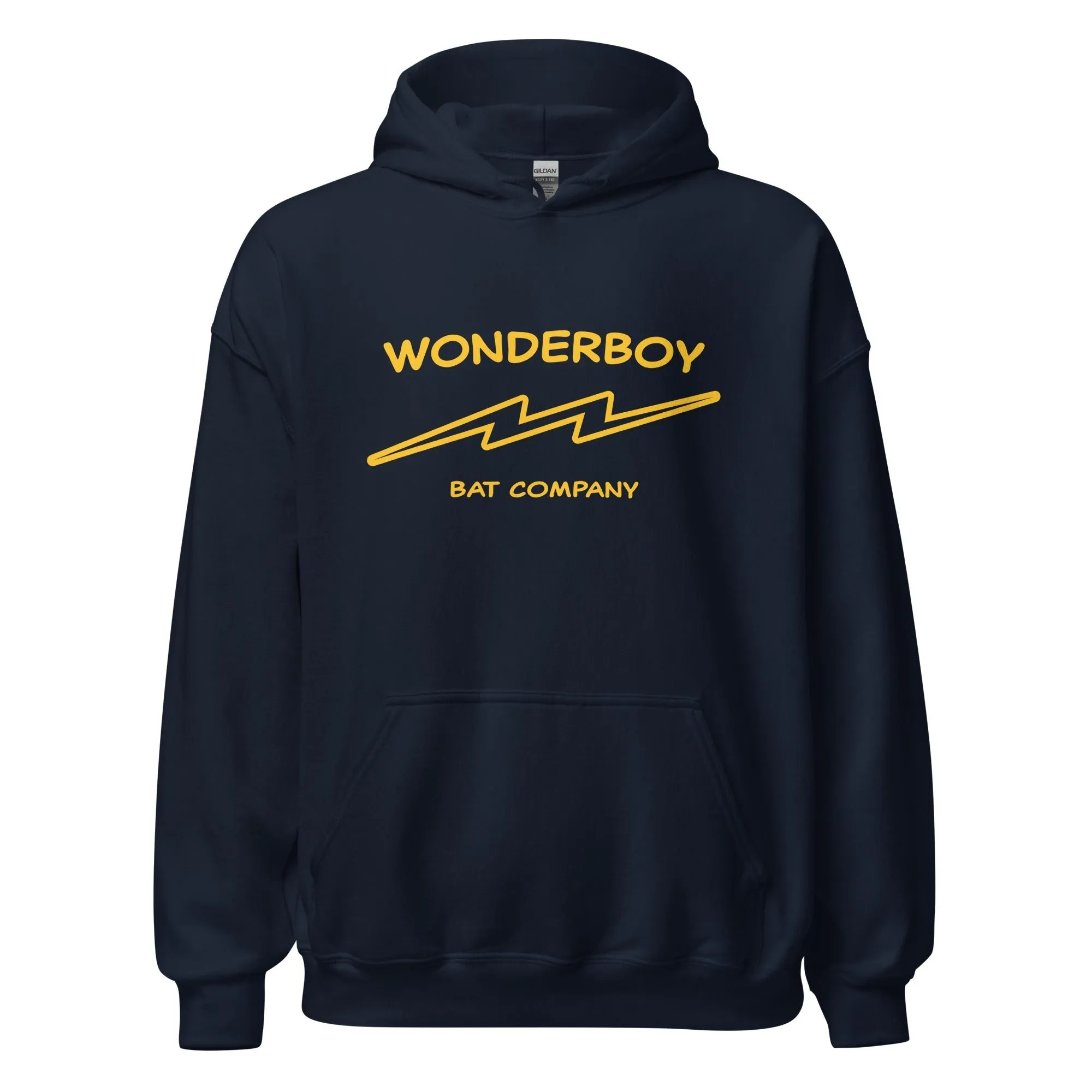 Wonderboy Bat Co Hoodie - Classic 80s Movie Natural Sweatshirt